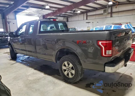 2017 Ford F150 Super Cab из США, поврежденный, VIN 1FTEX1EF5HKC88909